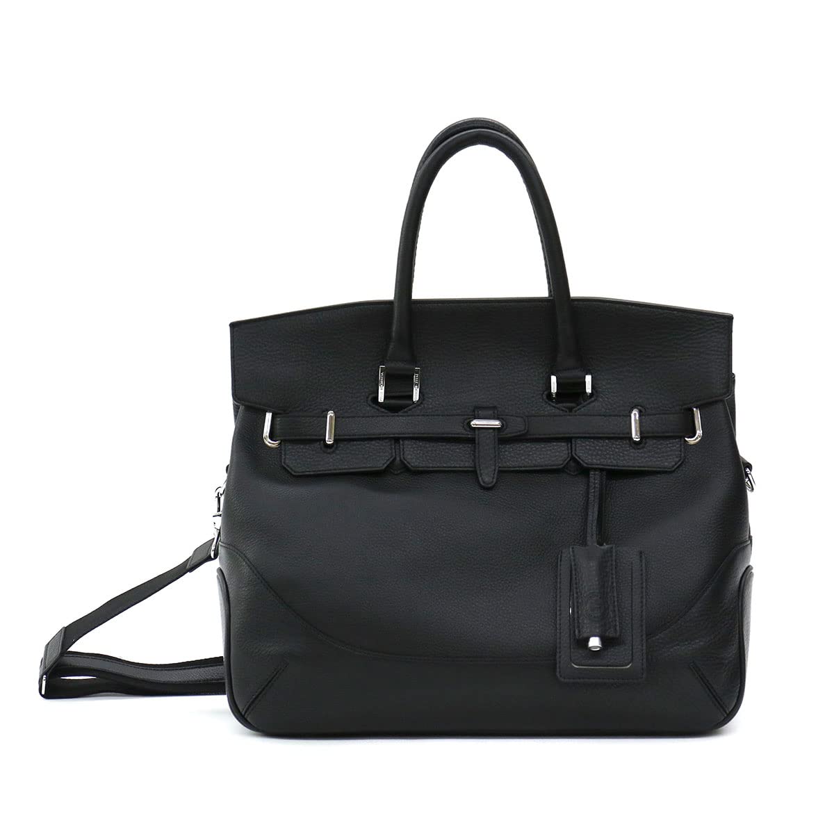 

Boston bag with cover 35 cm kg BLK [Pelle Morvida] 1.446 чорний