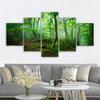5 Panels Nature Forest Posters Canvas Painting Tree Landscape Picture Prints Wall Art For Living Room Modern Home Decor No Frame