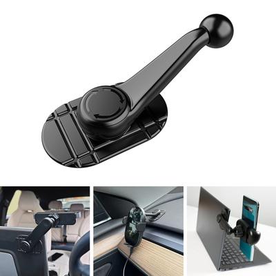 Disco di montaggio per cruscotto, adesivi autoadesivi girevoli per supporto per telefono da auto con ventosa e telecamera per cruscotto sul parabrezza