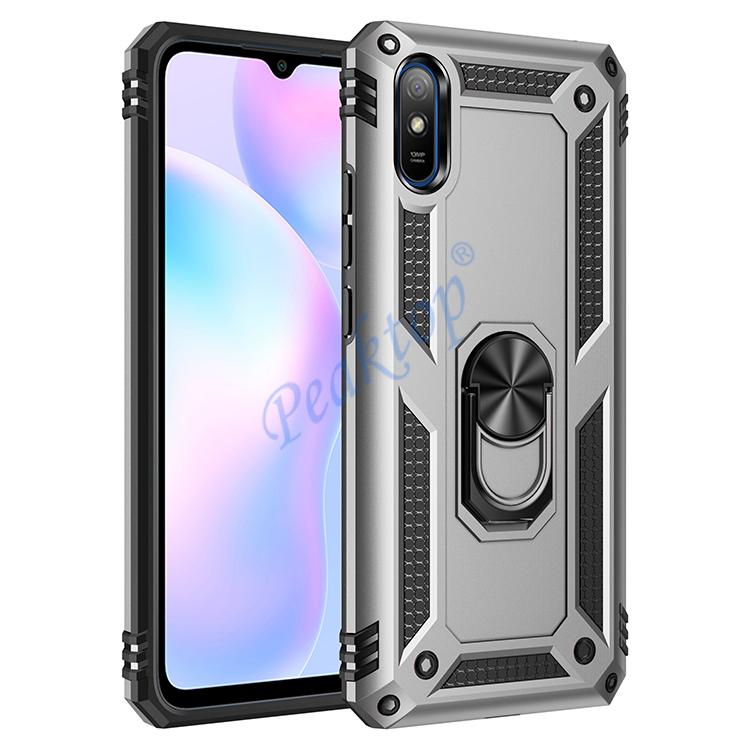 For Xiaomi Redmi 9AT Case Cover Magnet Holder Armor Rugged Military Shockproof Bumper Case for Xiaomi Redmi 9AT 9A T 9 AT for