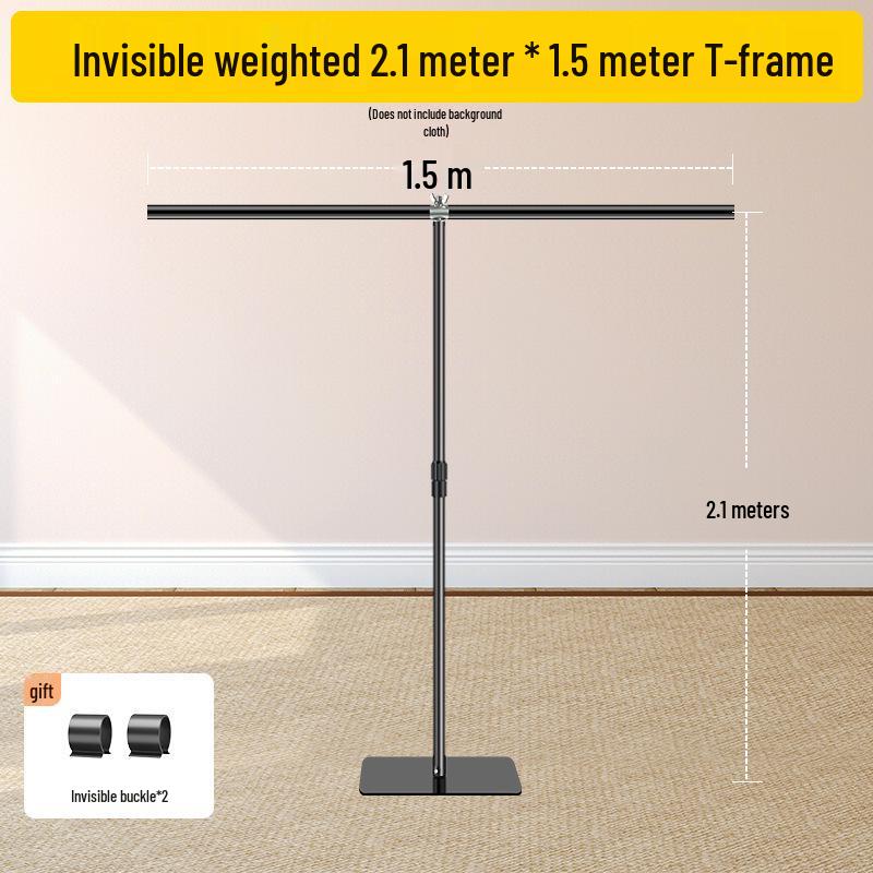 Adjustable Crossbar & Upright Photography Backdrop Stand