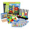 Hexagon Puzzle Card Interactive Board Game for Kids & Family, Educational Toy, Travel-Friendly, English/Russian Version