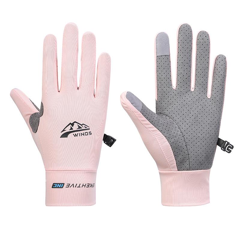 

Перчатки для велоспорта для мужчин, для лета и осени, для занятий спортом на открытом воздухе, с открытыми половинками пальцев, с открытыми подушечками пальцев, для сенсорных экранов, для рыбалки, дышащие, тонкие перчатки из ледяного шелка L