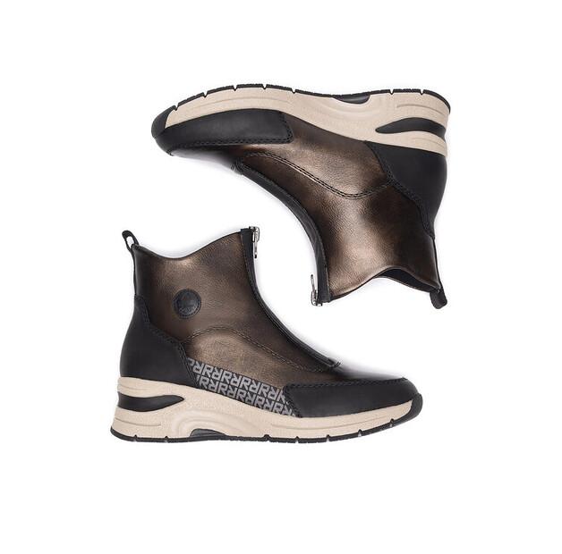 Rieker N9381-60 Brown Ankle Boots
