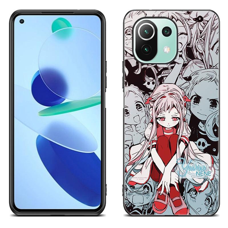 

Чехол с изображением аниме Jibaku Shounen Hanako kun для Xiaomi Mi 11 Lite NE 11i 10T 11T Pro A2 A3 Lite POCO F3 M3 M4 C31 X3 Pro NFC GT, чехол Xiaomi POCO X3 NFC