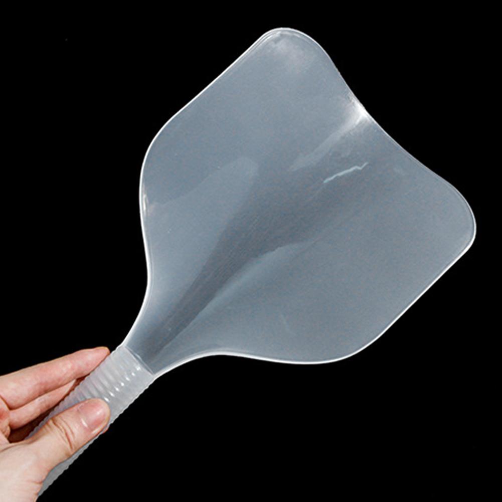 1pcs Transparent Haircut Face Shield Plastic Hairstyle Salon Hairstyle Waterproof Protective Cover Face Barber Styling Tools