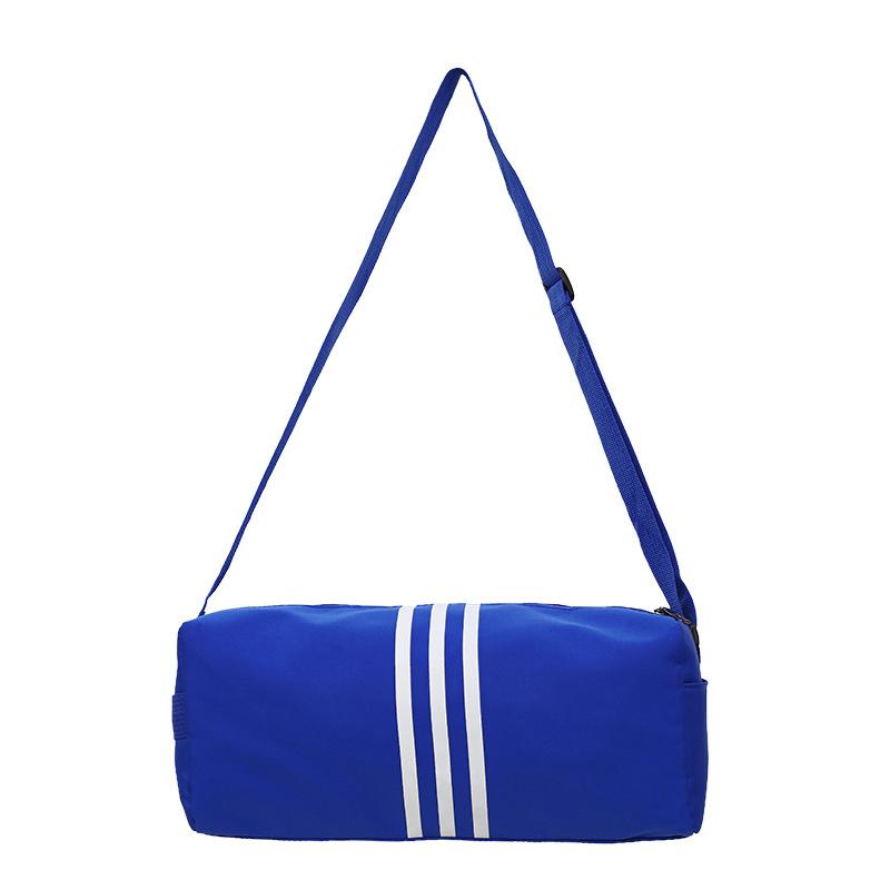 

Fashion Striped Large Capacity Toast Bag Men s and Women s Casual Simple Crossbody Pillow Bag Trendy Couple Shoulder Bag one size fits all синій