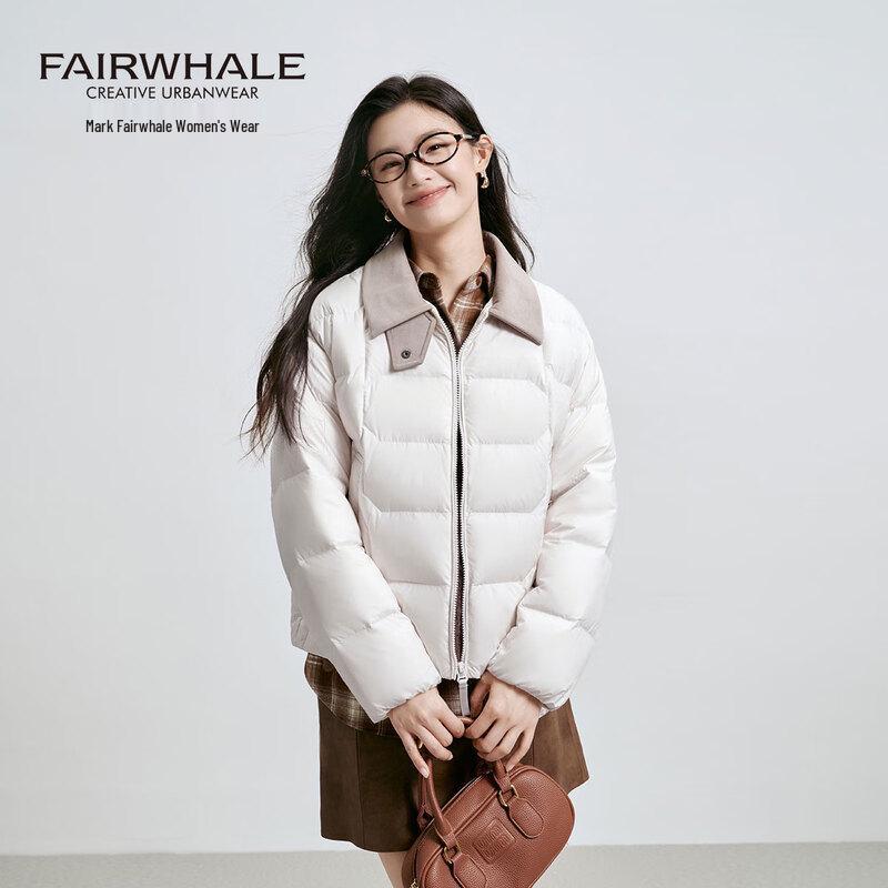 

Mark Fairwhale Women s 95% Duck Down Short Lapel Jacket L (127-143 lbs)