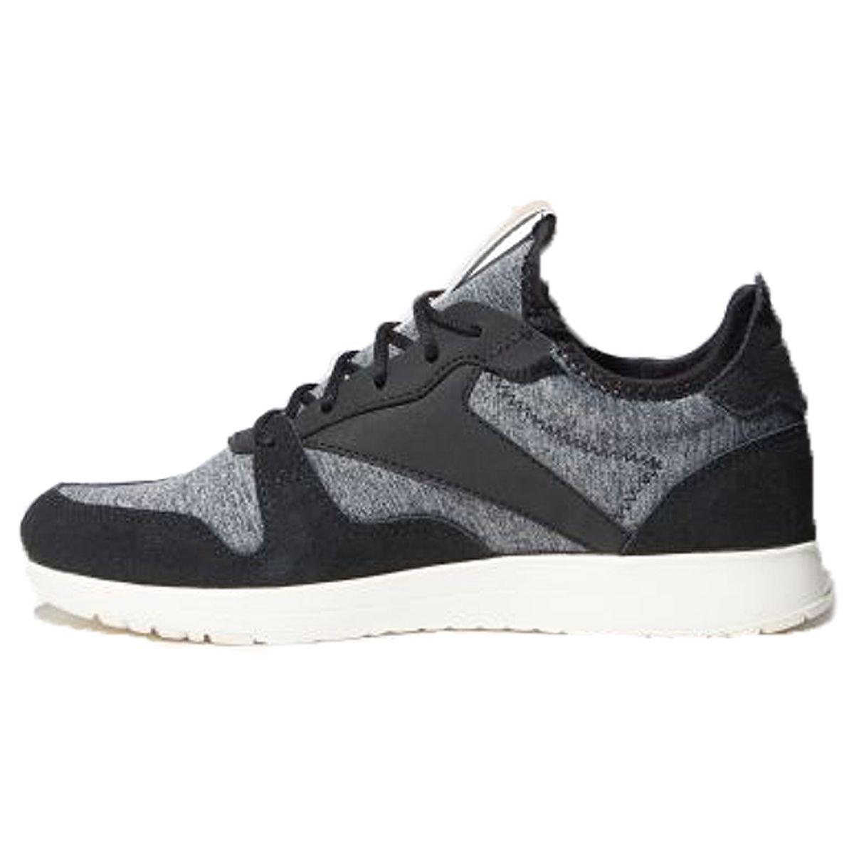 

Reebok Удобная ткань Двухслойная замша Низкие кроссовки для бега Женские кроссовки Черный Серый S29071 35.5