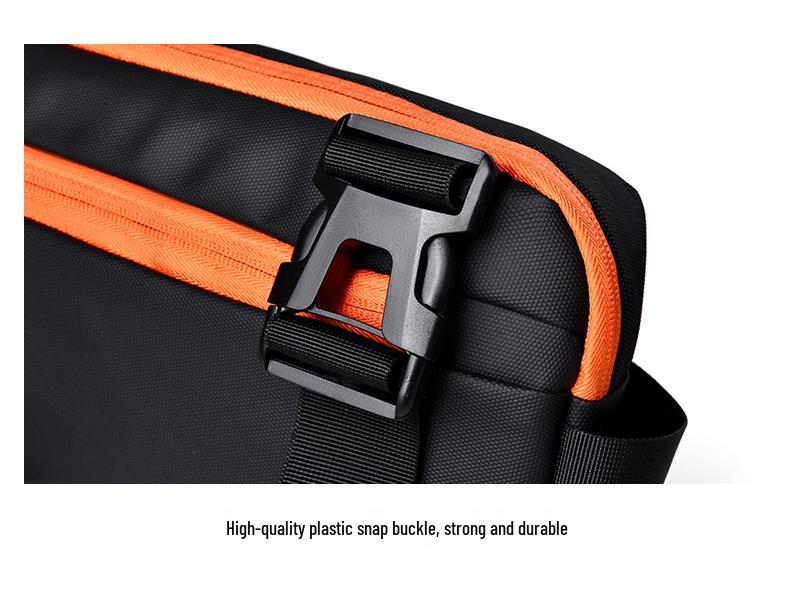 Men's Trendy Patchwork Chest Bag: Fashionable Crossbody for Commuting & Travel