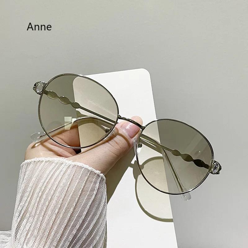 Vintage Sunglasses Women  Optical Eyeglasses Frame Designer Polarized Sun Glasses Ultraviolet-proof Polygonal Sunglasses New