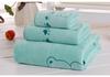 Cartoon Bath Towel Set: Absorbent, Large, 3-Piece Gift Box for Women