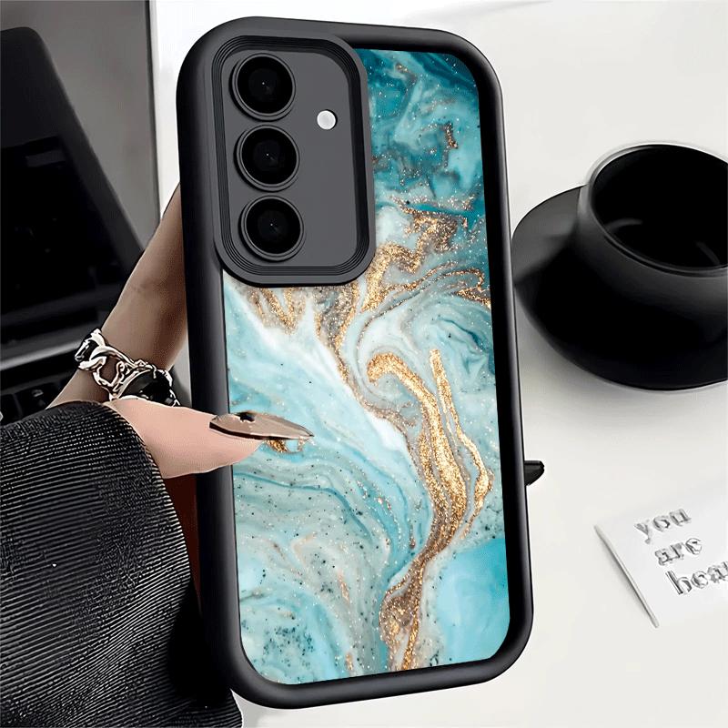 Pouzdro na telefon pro Samsung Galaxy A17 A16 A15 A14 A13 Zlatý Vzor žuly a mramoru A56 A36 A26 A55 A35 A25 A54 A34 A24 A53 A33 A23 A0