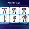 Transforming Robot Motorcycle Toy Movable Joints Educational Transformable Motorbike Deformation Robot Model Toddlers Boys Birthday Gift