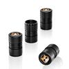 Neutral Cartoon Cat Schrader Valve Stem Caps, Creative Decor Air Nozzle Caps For Car Motorcycle Mountain Road Bicycle