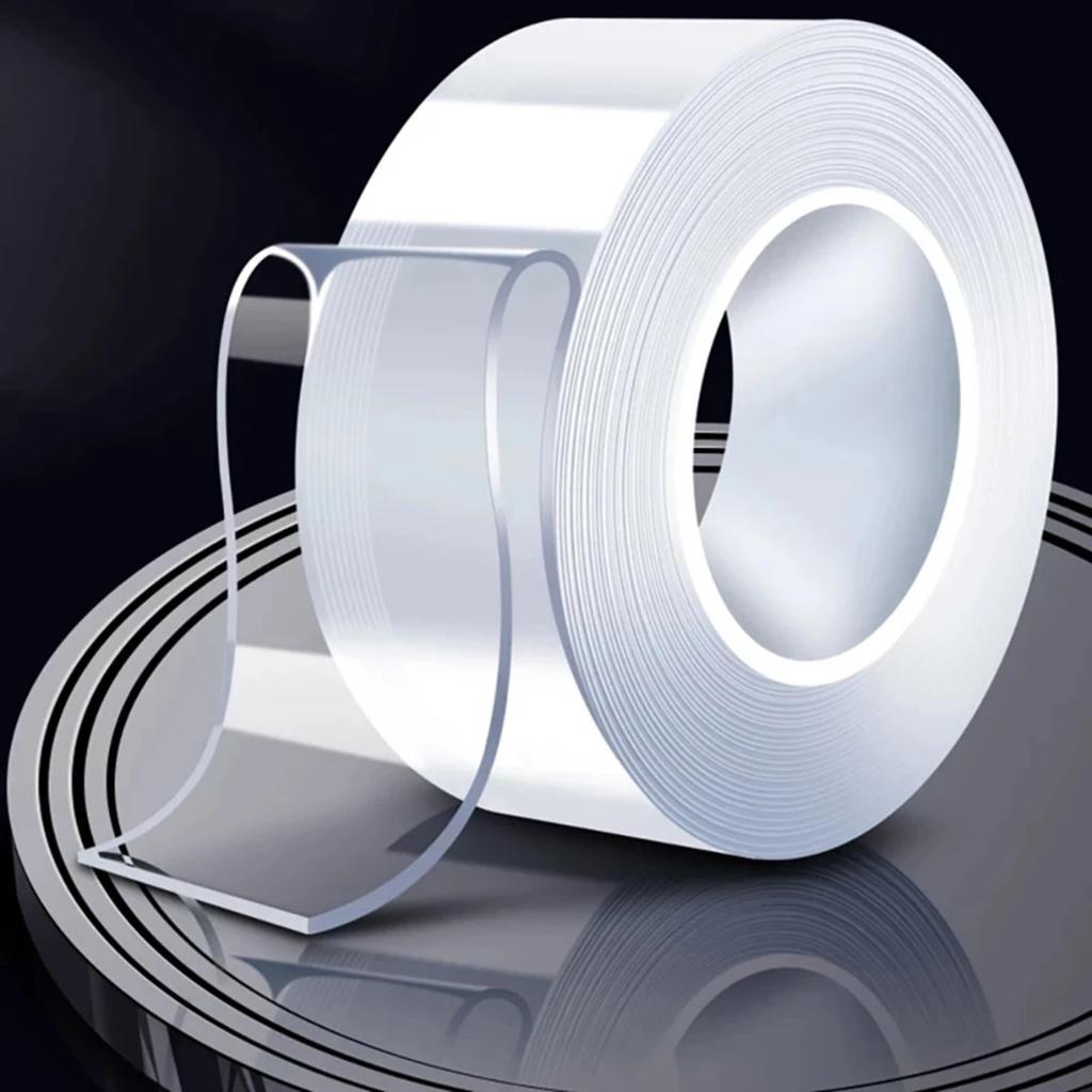 1-10M Ultra-strong Powerful Double Sided Adhesive Nano Tape Wall Mirror Stickers Self-adhesive Waterproof Tape Home Supplies