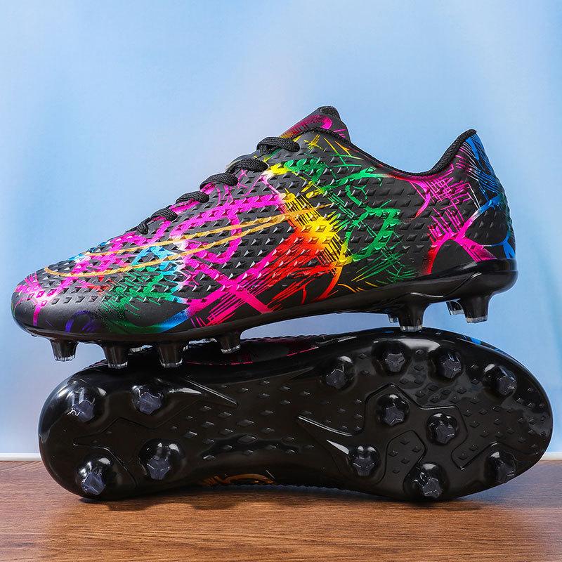 

2024 новые футбольные бутсы мужские низкие длинные ногти сломанные ногти молодежные студенческие соревнования тренировочные спортивные туфли 35
