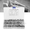 360pcs Stainless Steel Hex Nuts Coarse Thread American System UNC Nuts Fasteners