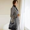 Retro Leather Shoulder Bag Female Multi-pockets Crossbody Bag Fashion Large Capacity Handbag New Messenger Bag Tote