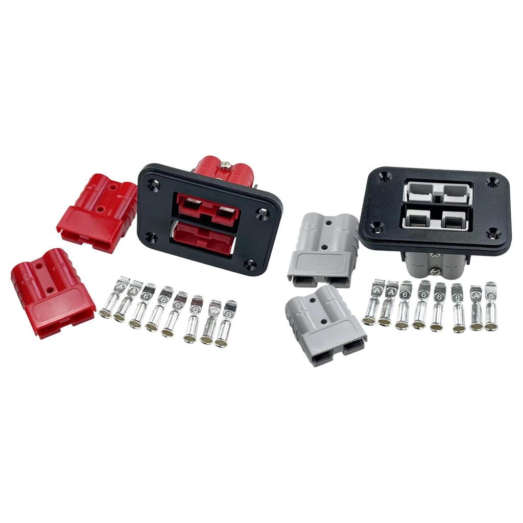 Plug Mounting Panel Caravans Dustproof Automotive Anderson Plug Connector