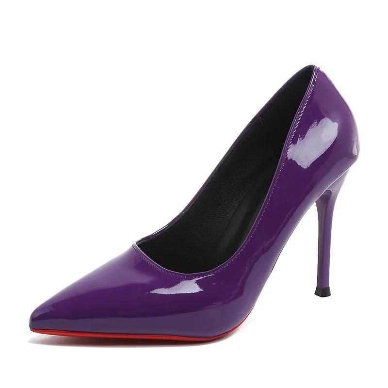 Fashion Ladies Shoes 2025 High Quality Shallow Women's High Heels Fashion Party Plus Size Solid Best Seller Sexy Pointed Toe Heels Women