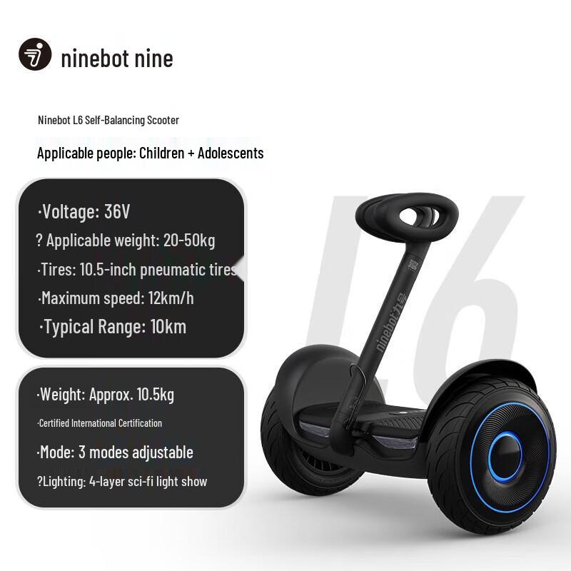 Ninebot L6 Kids Smart Self-Balancing Scooter (CN version)
