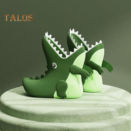 1 Par Botas de Lluvia para Niños Forma de Tiburón Dinosaurio Zapatos de Lluvia Impermeables Calzado para Niños Pequeños Suela Antideslizante Botas para Niños Niñas Senderismo Camping