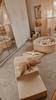 Beige foam playground step