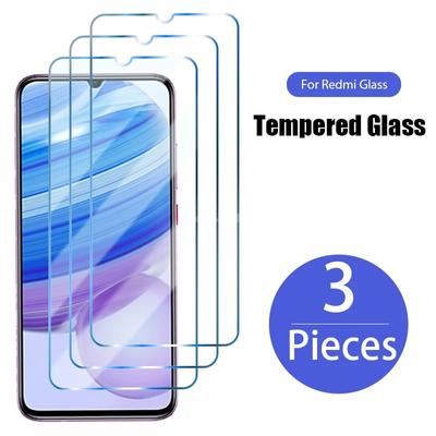 3 sztuki/szkło hartowane dla Redmi Note 9 10 Pro 9S 9T 10 ochraniacz ekranu dla Xiaomi Redmi 9 9T 9A 9AT 9C szkło NFC