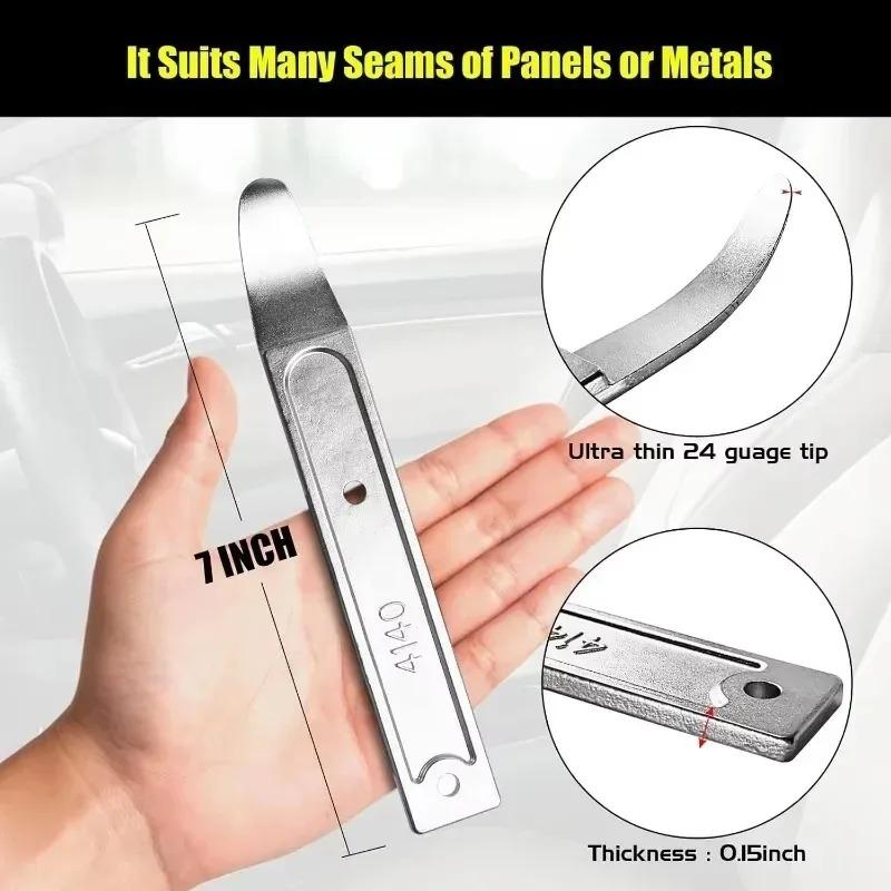 Für MCar Verkleidungsentferner-Werkzeug ini Hebelwerkzeug Fenstergitter-Entferner Robust Edelstahl Metall Metall-Hebelwerkzeug