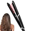 Ionic Hair Straightener Curler Keratin Treatment LCD Electric Flat Iron for Frizzy Hair Recovers Damage Straightening Iron