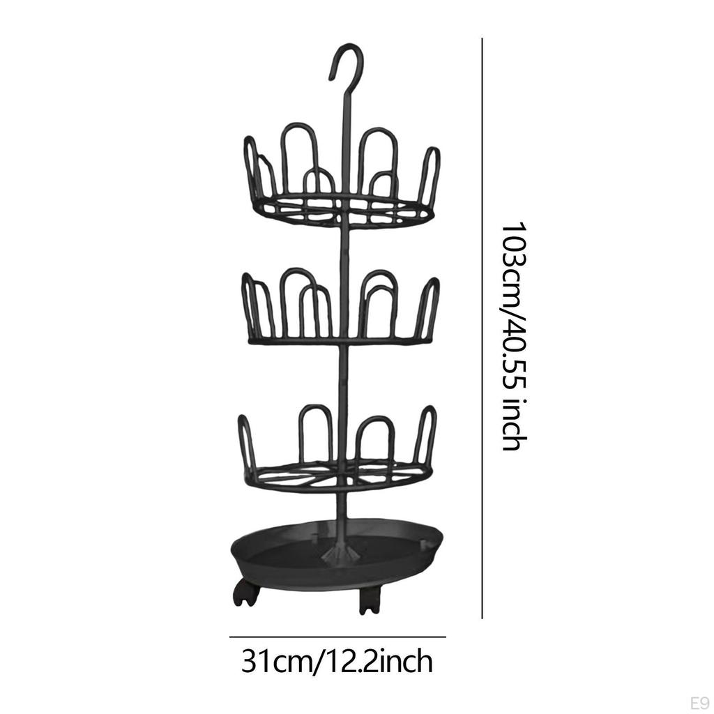 Shoe Carousel for Closet Organization