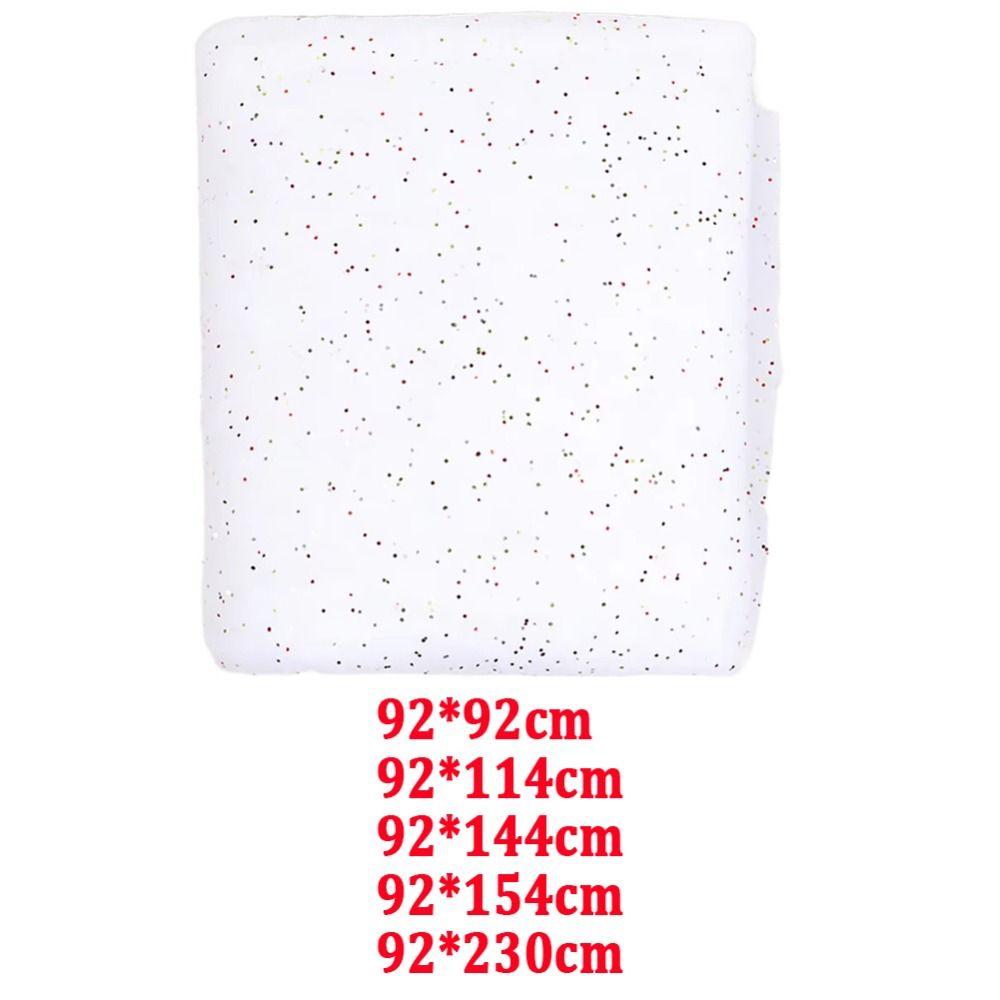 Artificial Cotton Christmas Snow Blanket Decoratiive DIY Christmas Tree Backdrop Reusable Simulation Fake Snow Carpet