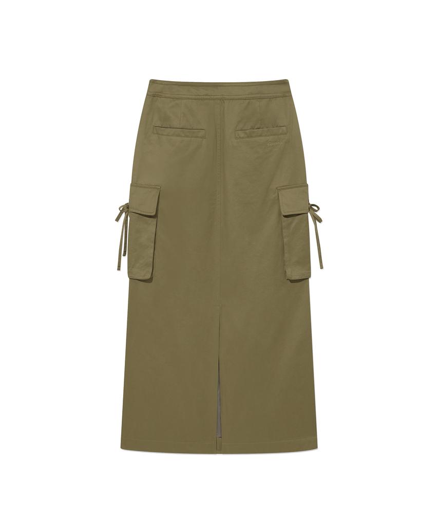 COVERNAT WOMAN Cargo Skirt Khaki