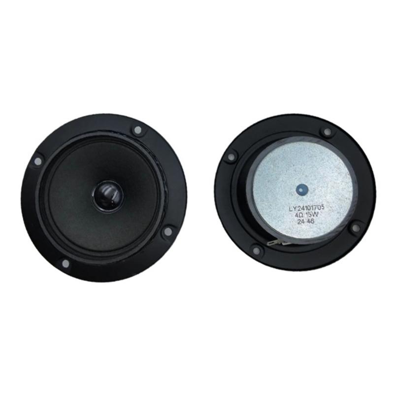 Compactly 3Inch Full Ranges Treble Speaker 4Ohm Impedance 90dB Sensitivity Loudspeaker Aluminum Frame For Home Theater