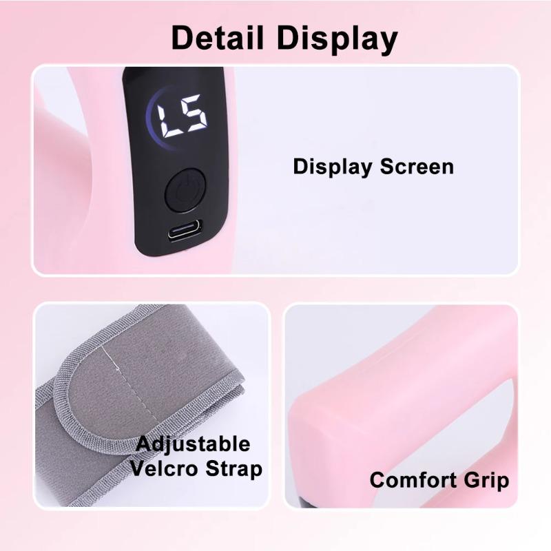 2026 Nuevo Anillo de Fascia Corporal Eléctrico Anillo de Masaje de Fitness Masajeador Vibratorio para Moldear el Cuerpo Dispositivo de Masaje de Tejido Profundo para Abdomen Vientre Cintura