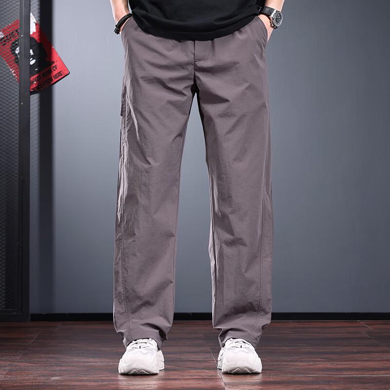 Men's Summer Loose Straight Quick-Dry Outdoor Casual Pants