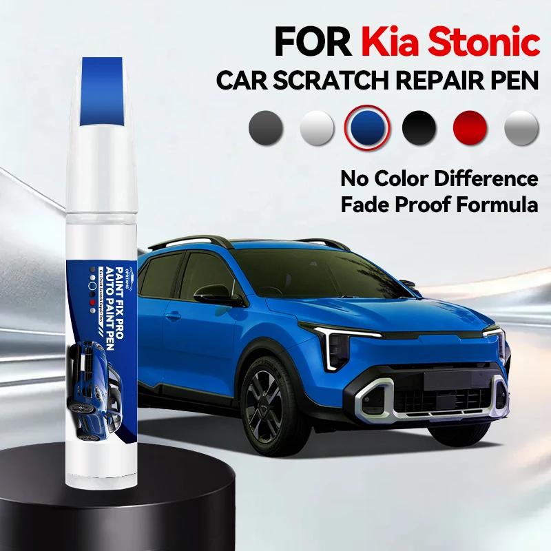 Car Dedicated Car Paint Repair Pen For 2017-2025 Kia Stonic Paint Scratch Repair Accessories White U4 Red SQ Black 9B Storm Grey