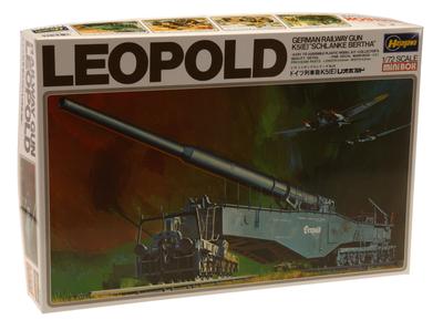 Hasegawa Railway Gun Leopold 1/72 #MB28