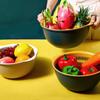 Double-Layer Fruit & Vegetable Washing and Draining Basket - Large, Creative Kitchen Basin & Fruit Plate