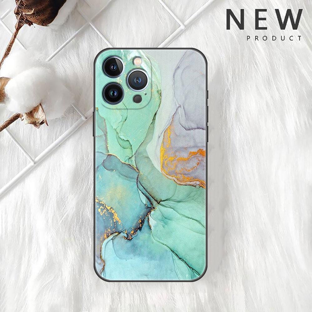 

Чехол для Apple iPhone 11 13 12 14 Pro 7 Plus XR X XS Max 6 6S 13Pro SE 2022, черный силиконовый чехол для телефона, роскошный чехол с мраморным узором iPhone 14 Pro Max