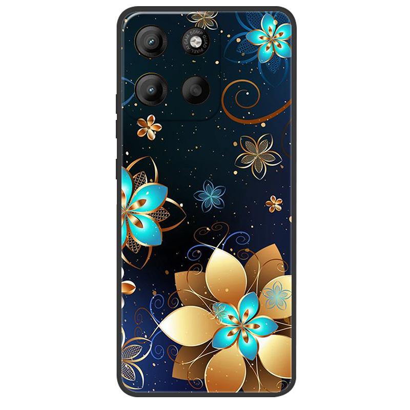For Motorola Moto G15 Case MotoG15 Back Cover Fashion Butterfly Soft TPU Silicone Shell For Moto G14 G15 G24 G34 4G Fundas
