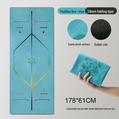 Sanfan Rubber Outdoor Travel Portable Yoga Mat