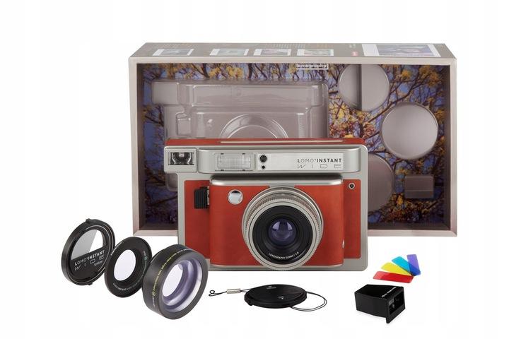 Super Merchant Lomo'instant Wide Camera Central Park + Lenzen