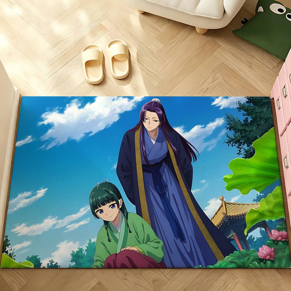 Anime K-kusuriya No Hitorigoto-S Cute Carpet Bathroom Anti-slip Mat Door Mat Home Decoration Mat Entrance Mat Scratch-resistant