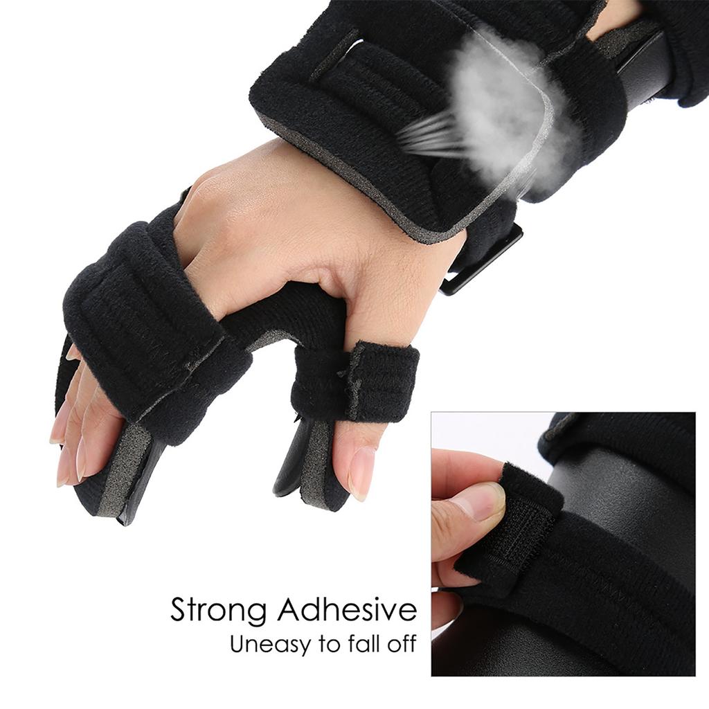 Adjustable Wrist Brace Guard Hand Training Sprain Arthritis Splint Support Fracture Right S