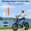 Electric Bicycle Engwe 20" 250W Motor 48V 13AH City Ebike Top Speed 25Km/h Max Load 120Kg All Terrain Ebike 7 Speed Green L20 Boost