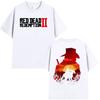 Red Dead Redemption 2 Graphic T-Shirts Arthur Morgan Game Player Tops Short Sleeve T-shirt Men's Gothic Clothing Cotton T Shirt