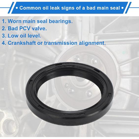 1 Pc Engine Crankshaft Oil Seal for Hyundai Elantra for Kia Soul Front Main Seal No.21421-2E300