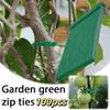 100 Stück Rutschfeste Nylon-Pflanzenbinder Wiederverwendbare Gartenschlaufen Neue Pflanzenbinder Gartenstütze